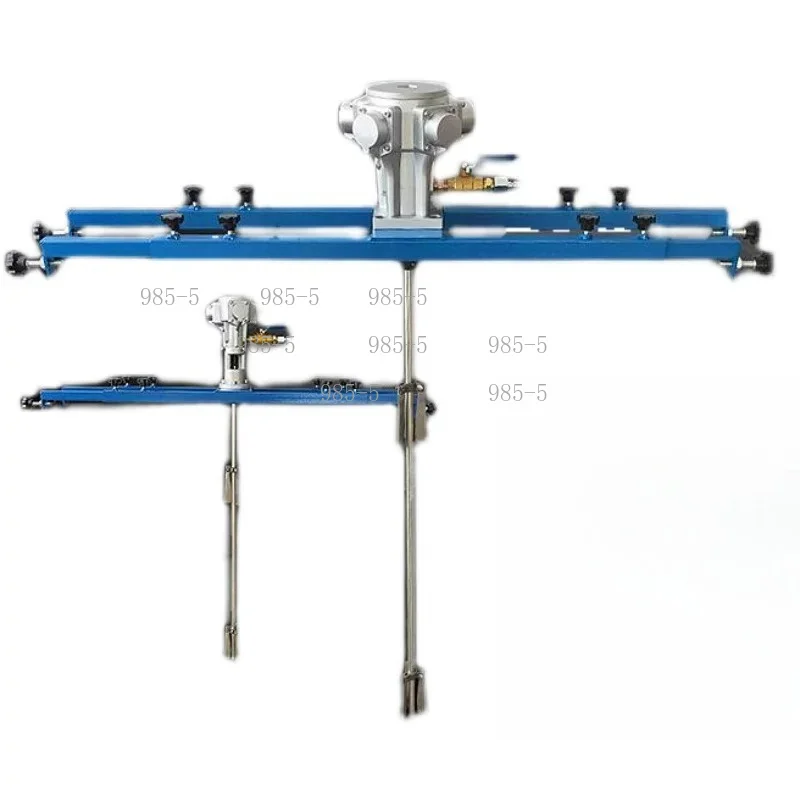Adhesive Cosmetic Paint Chemical Industrial Mixer Explosion Proof Pneumatic Stirring Machine IBC Tote