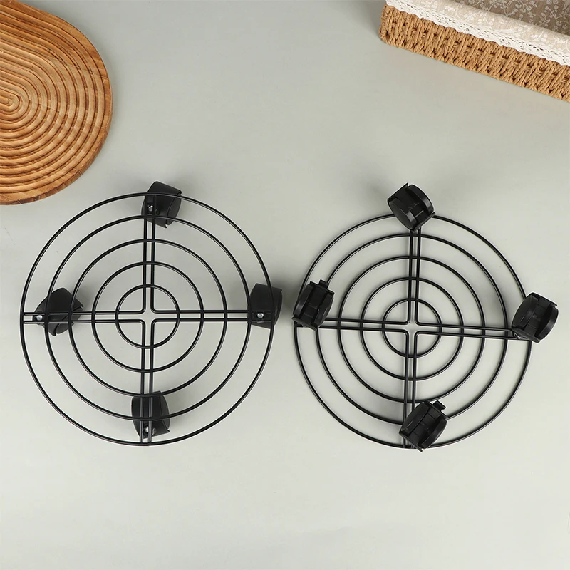 

Металлическая подставка для растений для дома, усиленная, на четырех колесах, мобильная тележка для цветочных горшков, для углового садоводства