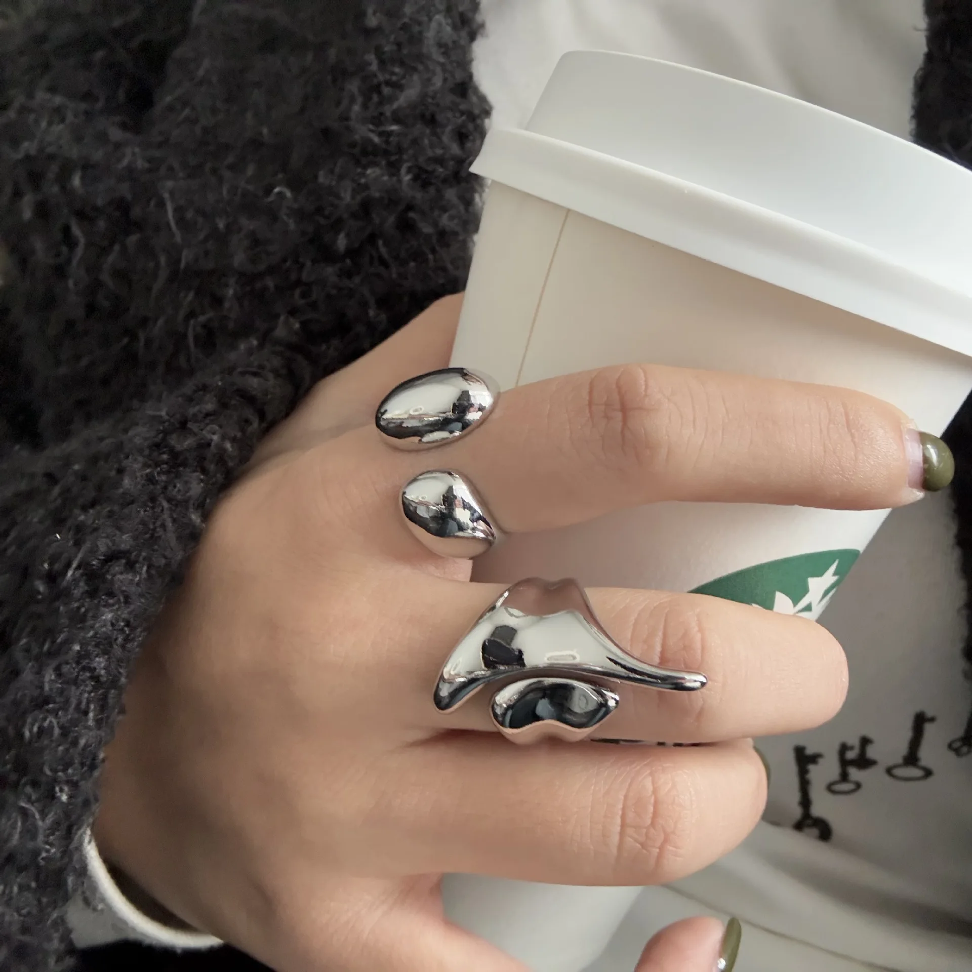 XIYANIKE غير النظامية هندسية و - مراجعة Street Fashion Jewelry وسعره