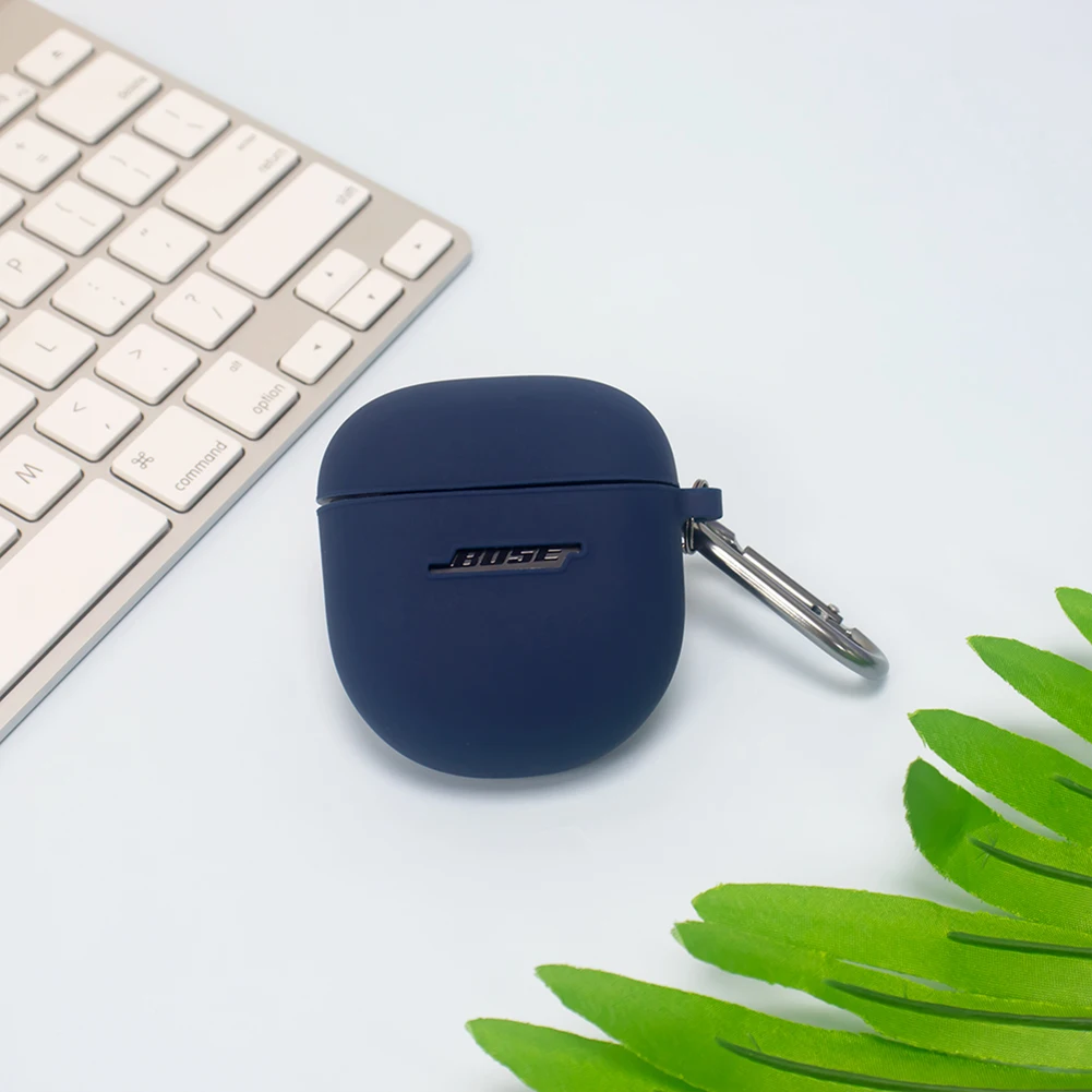 غطاء من السيليكون ل Bose QuietComfort سماعات الأذن II بلوتوث حقيبة سماعة الاذن غطاء سماعة حامي ل Bose QuietComfort سماعات الأذن II