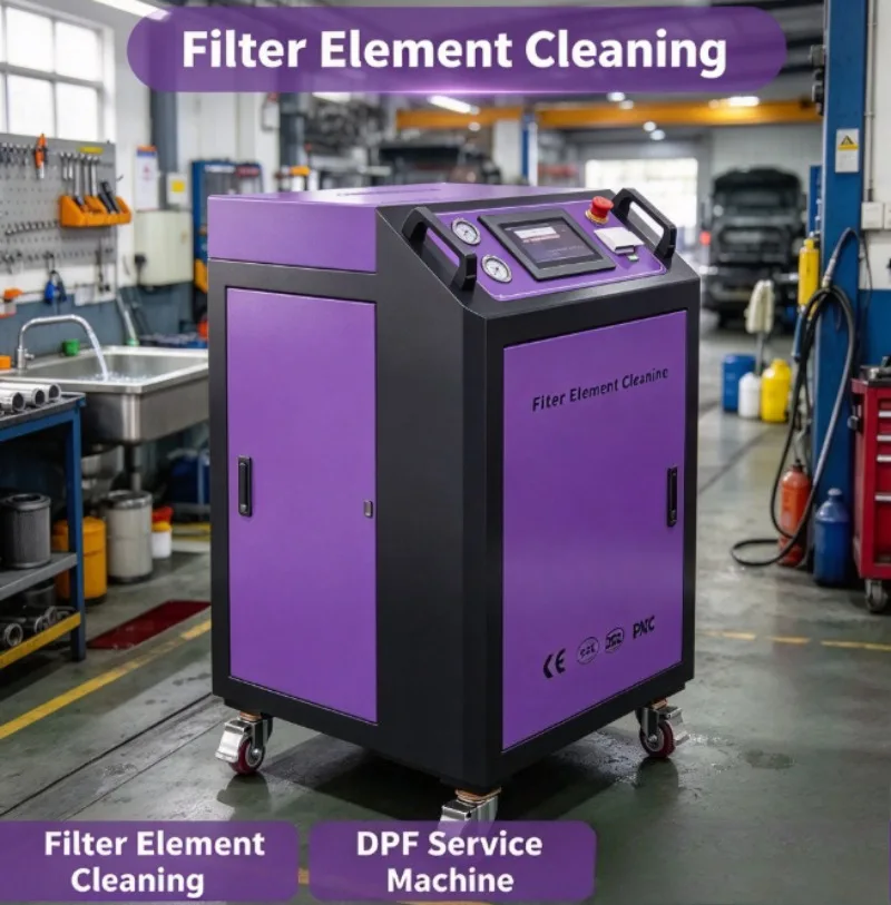DPF Carbon Cleaner Machine,Vehicle Engine Catalytic Converter Cleaner, Auto Exhaust Cleaning Tools
