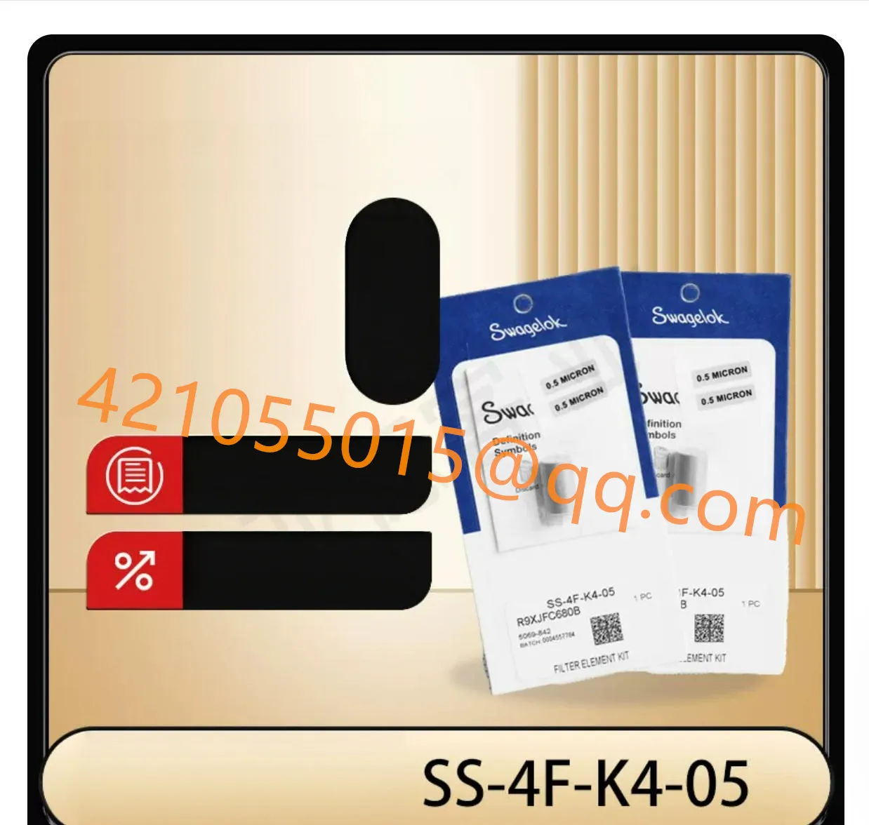 1 piece, Integrated Circuit Nano Filter Cartridge ： SS-8F-K4-40  SS-8F-K4-7  SS-8F-K4-15  SS-8F-K4-60  SS-8F-K4-230