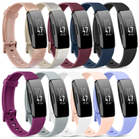 Band for Fitbit Inspire 2 1 Strap Watchband Silicone Bracelet for Fitbit Inspire HR Bands Wristband belt Smartwatch Accessories
