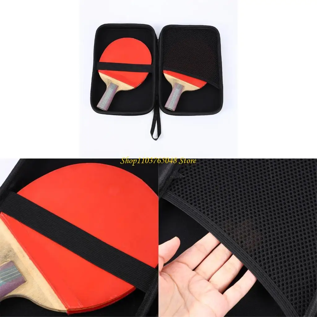

R53E настольный теннис летучих мыши пингпонг паддл корпус настольный теннис Bat Bate Bag Pingpong Paddle Hard для тренировок