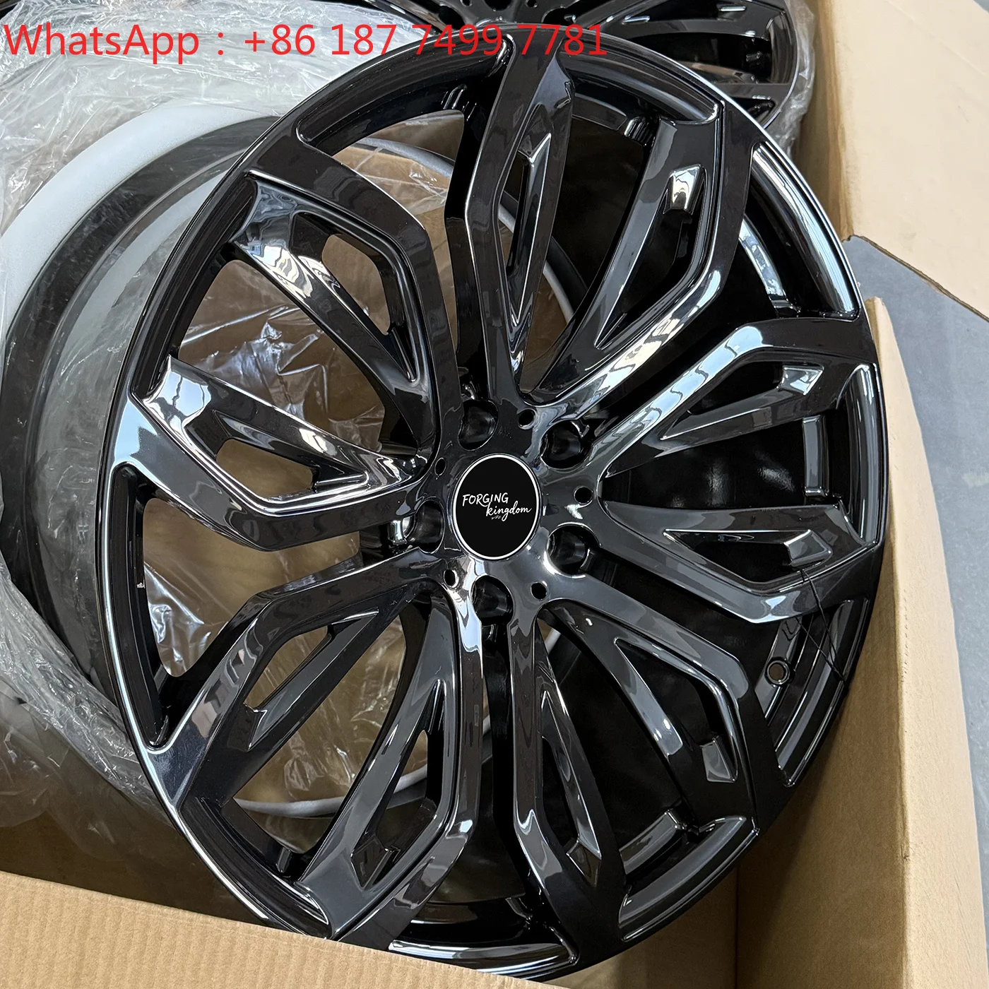 17-26 Pulgadas 5112/114.3/120 High Quality Matte Black 6061-T6 Custom Forged Aluminum Alloy Passenger Car Wheel Rims