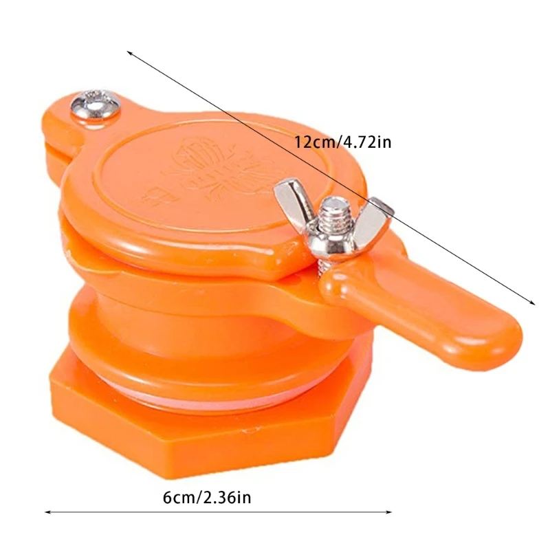 Accesorios apicultura, grifo plástico con boquilla flujo miel para apicultor y cosecha, envío directo