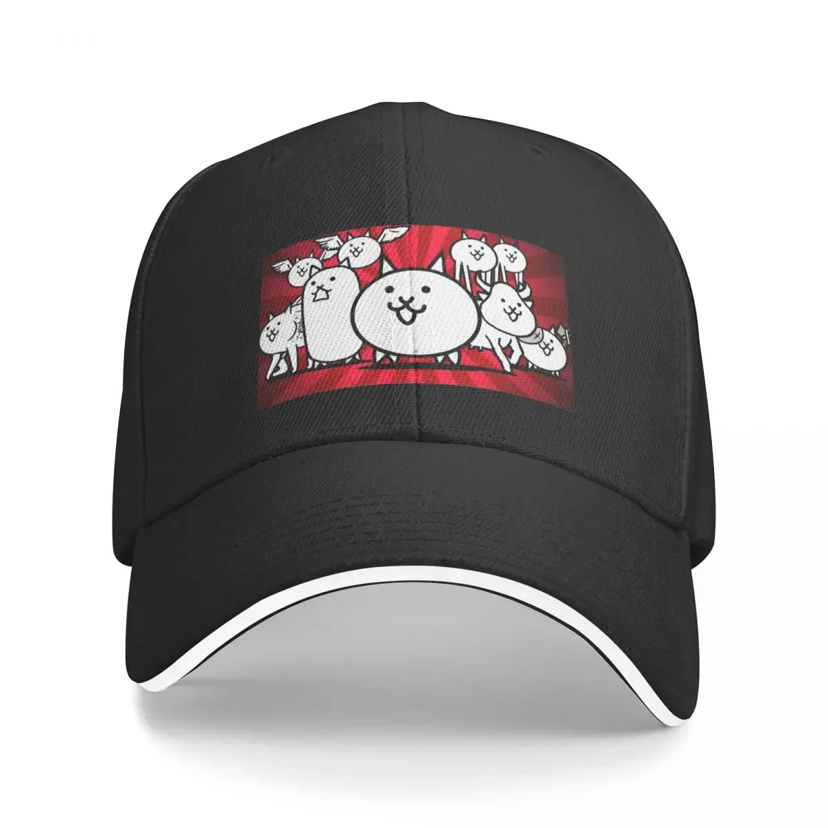 

Nyanko Great War Battle Cats Cap Fashion Casual Baseball Caps Adjustable Hat Hip Hop Summer Unisex Baseball Hats