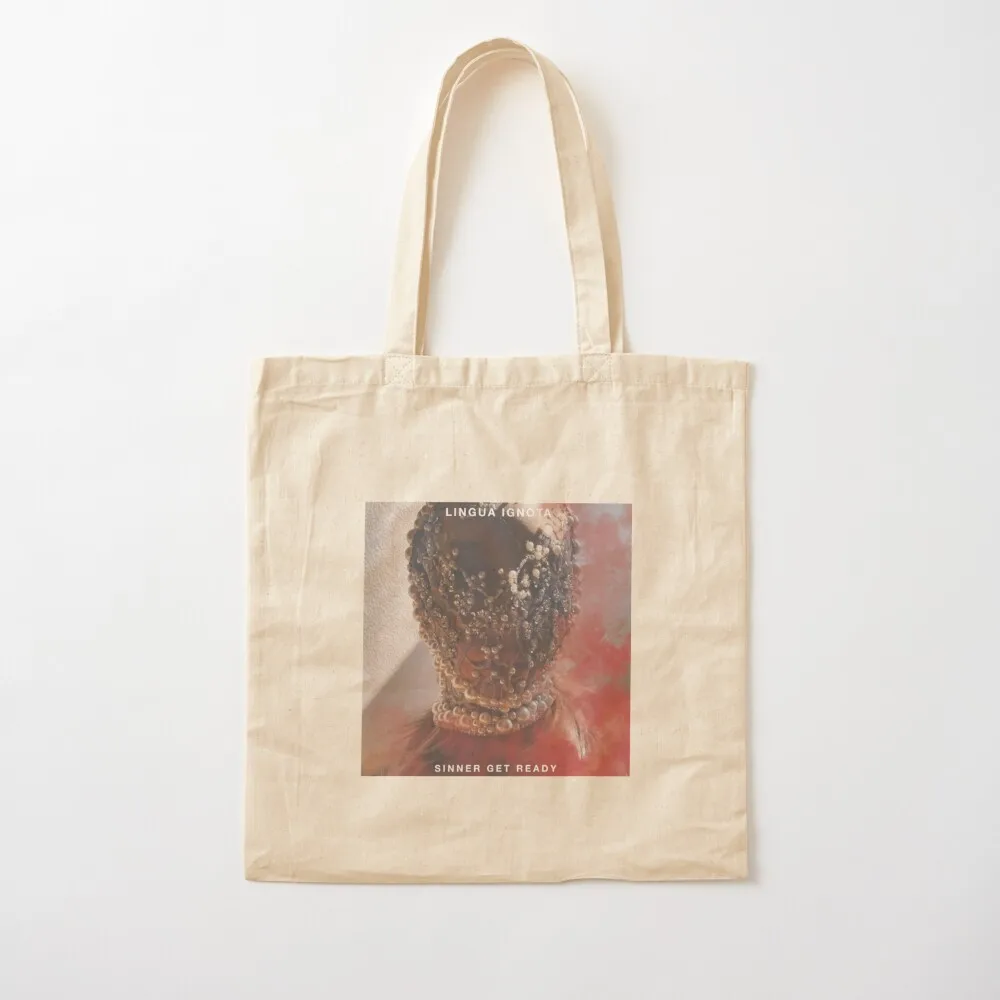 Lingua Ignota Sinner Get Ready Gift For Fans, Gift For Men and Women, Gift Halloween Day, Thanksgiving, Christmas Day Tote Bag