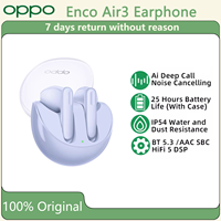 Original OPPO Enco Air3 Original AI Noise Reduction Earbuds Wireless Bluetooth 5.3 Headset HiFi Stereo Gaming Earphones