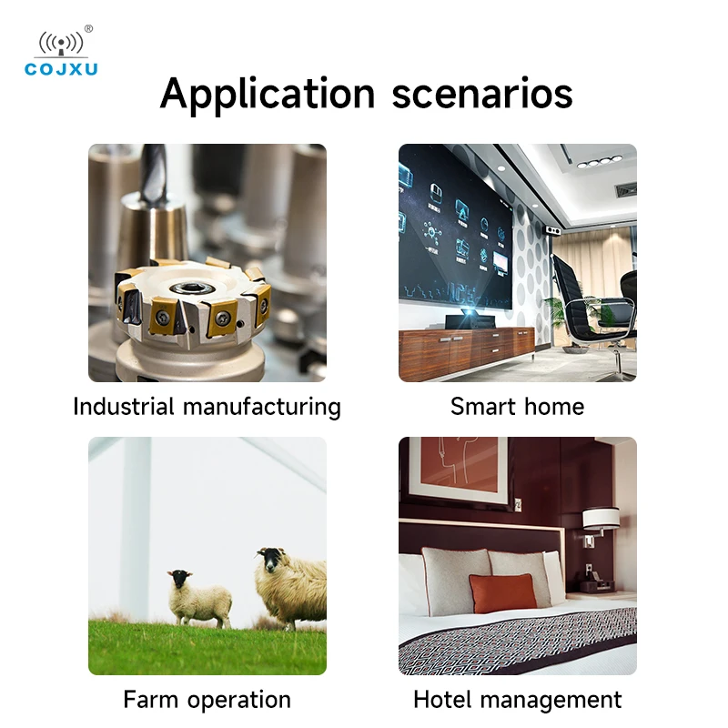 وحدة LLCC68 LoRa 868/915/433 ميجا هرتز 22/30dBm 5km10km RSSI COJXU E220-T سلسلة مراقبة الطوابع ثقب جهاز إرسال واستقبال لاسلكي #6