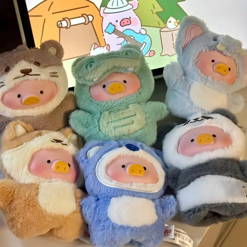 

Оригинальная серия Lulu Pig Animal Party Forest Theater, слепая коробка, загадочная коробка, коллекция аниме-фигурок, украшения, подарки на заказ для детей