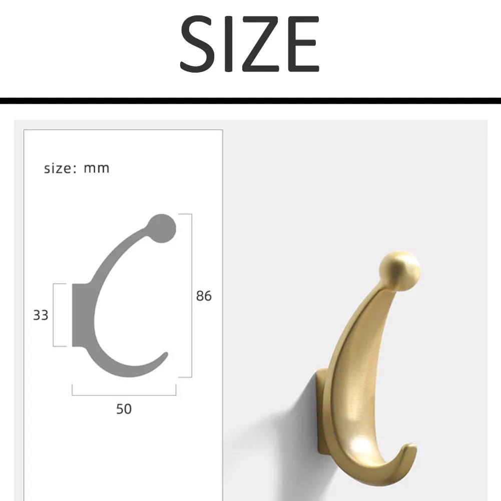 Simple Coat Hook Fitting Room Entrance Hook For Kitchen