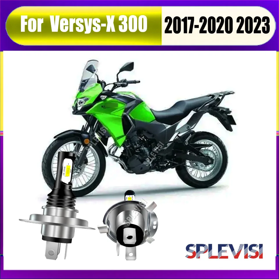 

2x 9003 H4 LED Whtie Headlight -high-quality & high brightness LED chips For Kawasaki Versys-X 300 2017, 2018, 2019, 2020, 2023