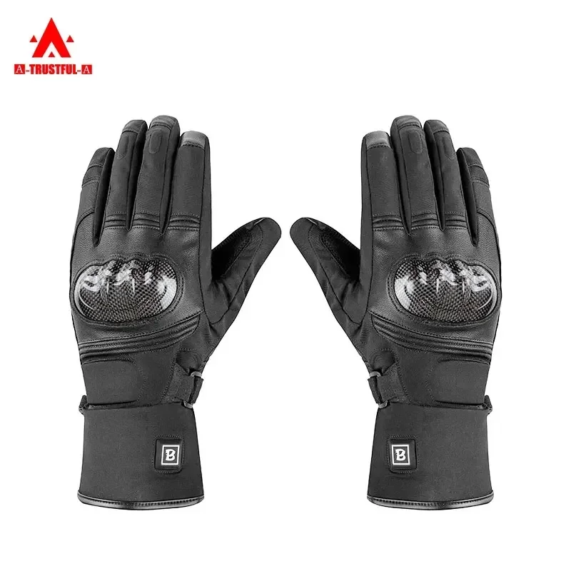 New Version Outdoor Sporting Camping Motorcycle Riding Winter Ski Touchable Screen Electric Taser Gloves Rechargeable