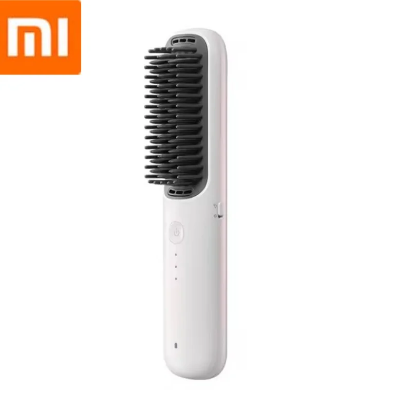 Xiaomi Mijia Wireless Straight Hair Comb Millions of Negative ions Temperature Control Portable Hair Care Comb For Smart Home