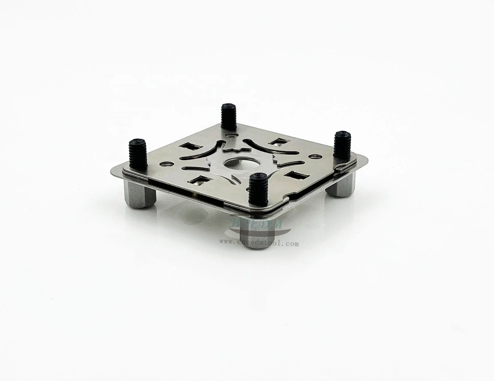 

Precision ER-094180 Stainless Steel 55*55 Mm Centering Plate With Sealing Cover For Automated Processing HE-C06441.B