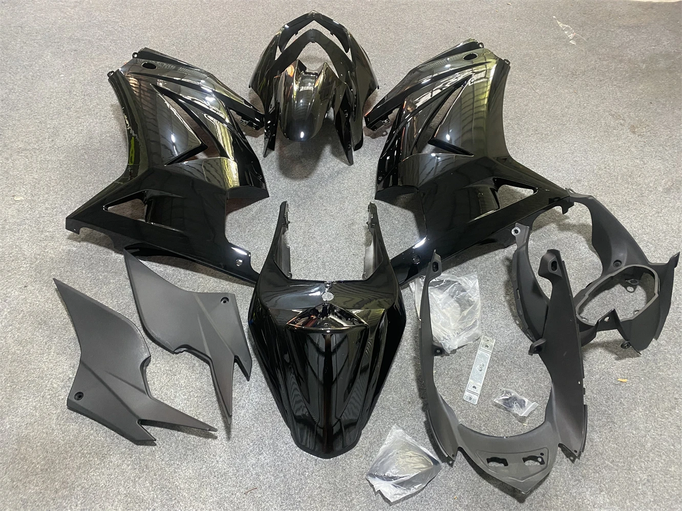 Injection fairings kit for Kawasaki Ninja 250R EX250 2008-2014 sport fairing kits 250R 08-14 black