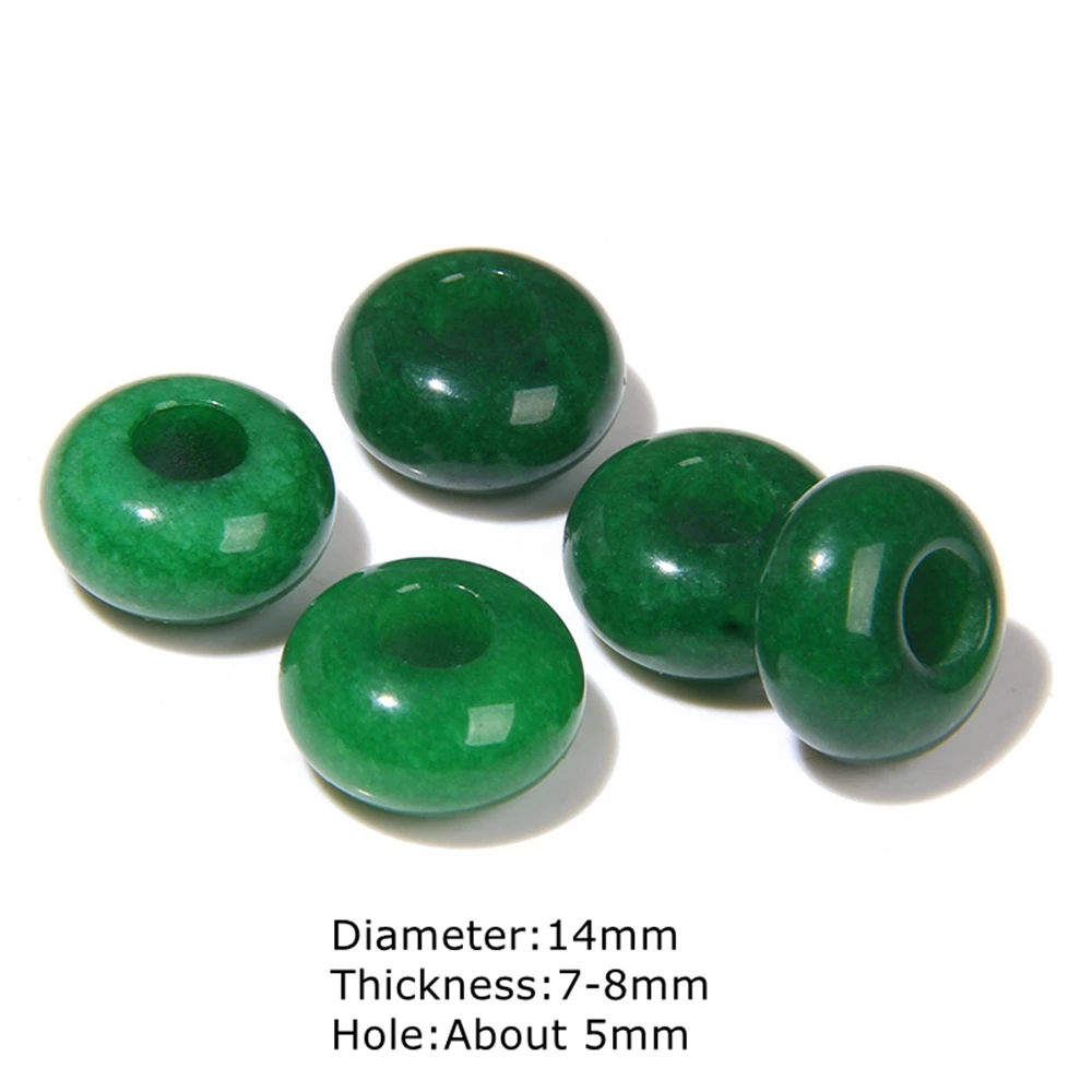 Wholesale Natural Stone Big Hole Beads
