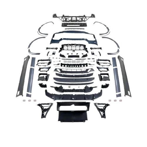 

High Quality 11-14 forPorsche Cayenne 958.1 Upgrade Body Kit 9Y0.2 Turbo GT Old New Car Bumpers Front Bumper Side Skirts Rear