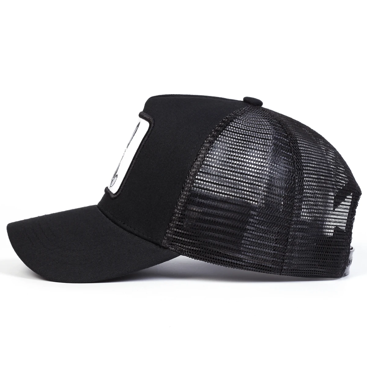 للجنسين الكرتون الأرنب التطريز البيسبول صافي قبعات الربيع والصيف في الهواء الطلق قابل للتعديل قبعات عادية الهيب هوب قبعة واقية من الشمس قبعة #4