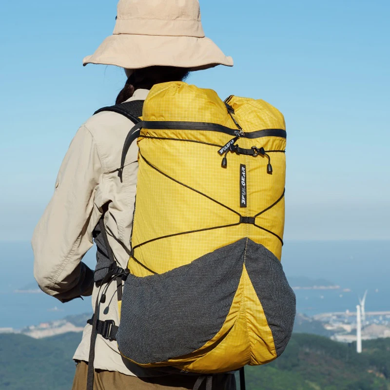 3F UL GEAR KOALA 20 + 5L على ظهره في الهواء الطلق خفيفة مقاوم للماء التخييم المشي لمسافات طويلة على ظهره حقيبة رياضية حقائب الظهر مقاومة للماء