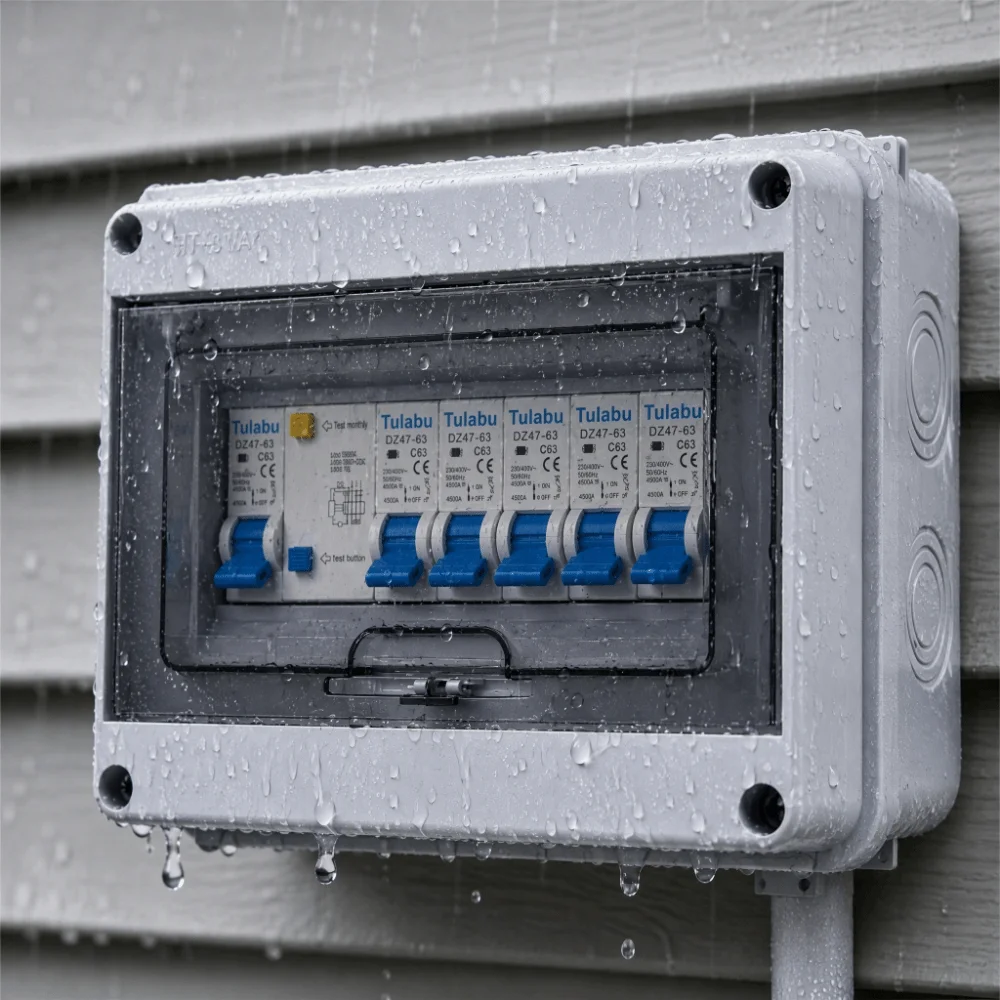 IP65 Electrical Junction Box Dustproof Waterproof Distribution Box ABS Plastic Plastic Waterproof Junction Box Household