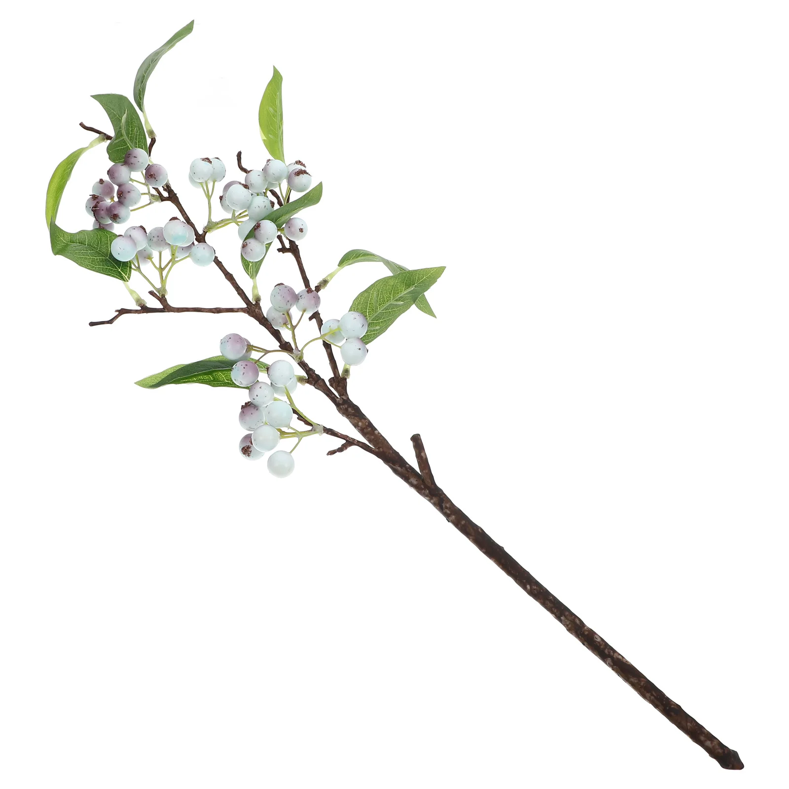 

1pcs Artificial Blueberry Stems Fake Berry Branches For Christmas Decorations Xmas Wreath Faux Berry Picks Flower Arrangement