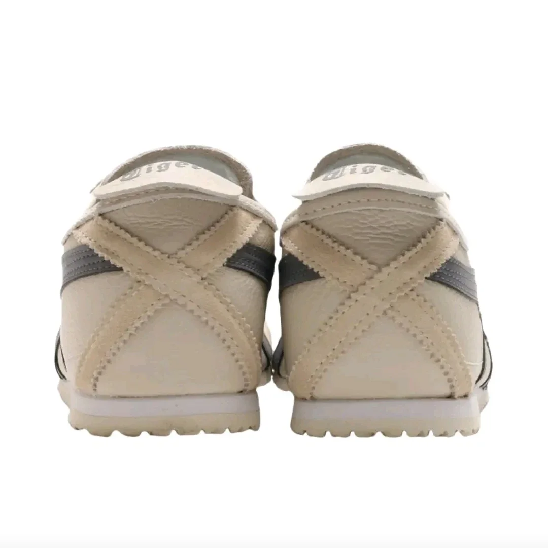 أحذية Onitsuka Tiger MEXICO 66 للرجال والنساء للتزلج، نمط الحياة، أحذية رياضية شعبية، أبيض/رمادي #5