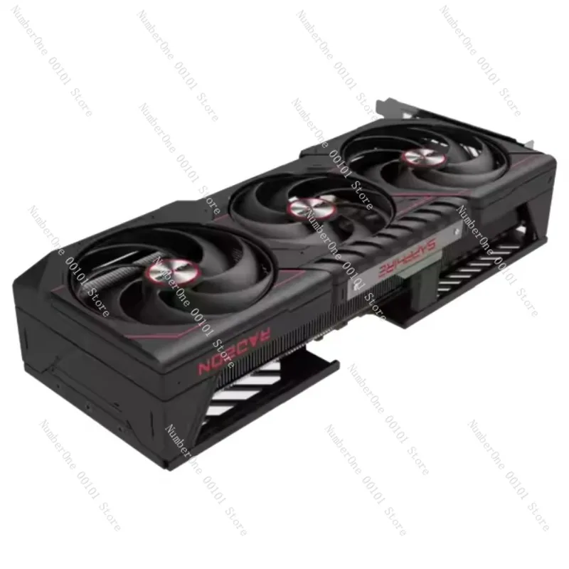 ل SAPPHIRE PURE AMD Radeon RX 9070 XT 16GB D6 OC PCIe 5.0 VGA RX 9070XT GPU RX9070 XT بطاقة الفيديو لألعاب الكمبيوتر المكتبي #3