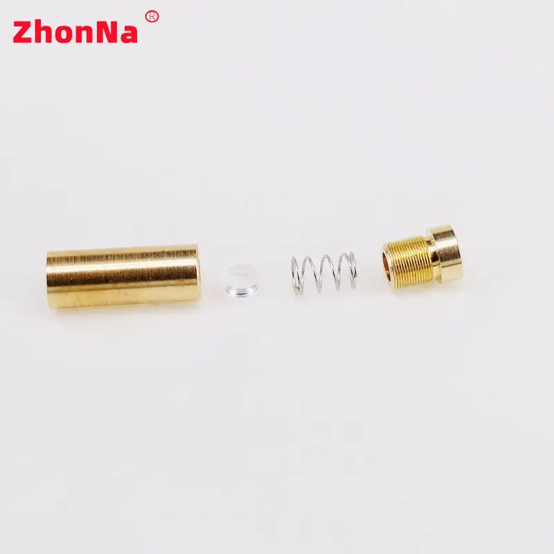 1 pz 8X22mm 5.6mm Diodo Laser Custodia Borsette Molla con Metallo 200nm-1100nm Lente Collimatrice FAI DA TE per Modulo LD Modulo Laser