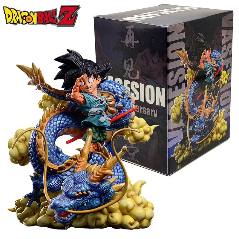 

15cm Dragon Ball Action Figure Gk Bye Goku Pvc Model Doll Ornaments Anime Cartoon Collection Home Room Decor Toys Children Gift