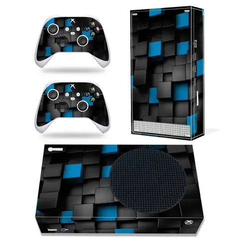 XBOX 시리즈 S 비닐 스킨 스티커, Xbox 시리즈용 슬림 콘솔 컨트롤러 스티커