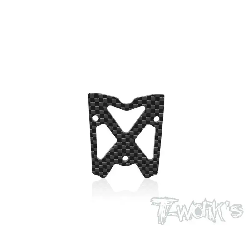 Original T Works TO-318-A3 Graphite Rear Flowability Wing Mount Plate Ver.2 ( For Mugen MBX8R ) Rc Tool