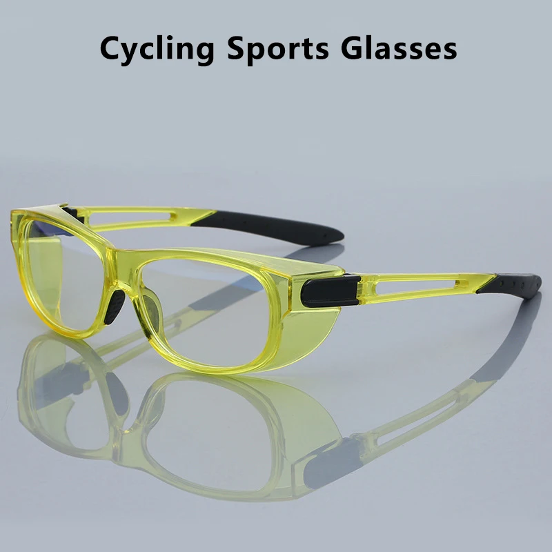 Man Woma Cycling sports glasses Wind and Sand Resistant Multifunctional Protective Goggles Optical Prescription Frames 8082