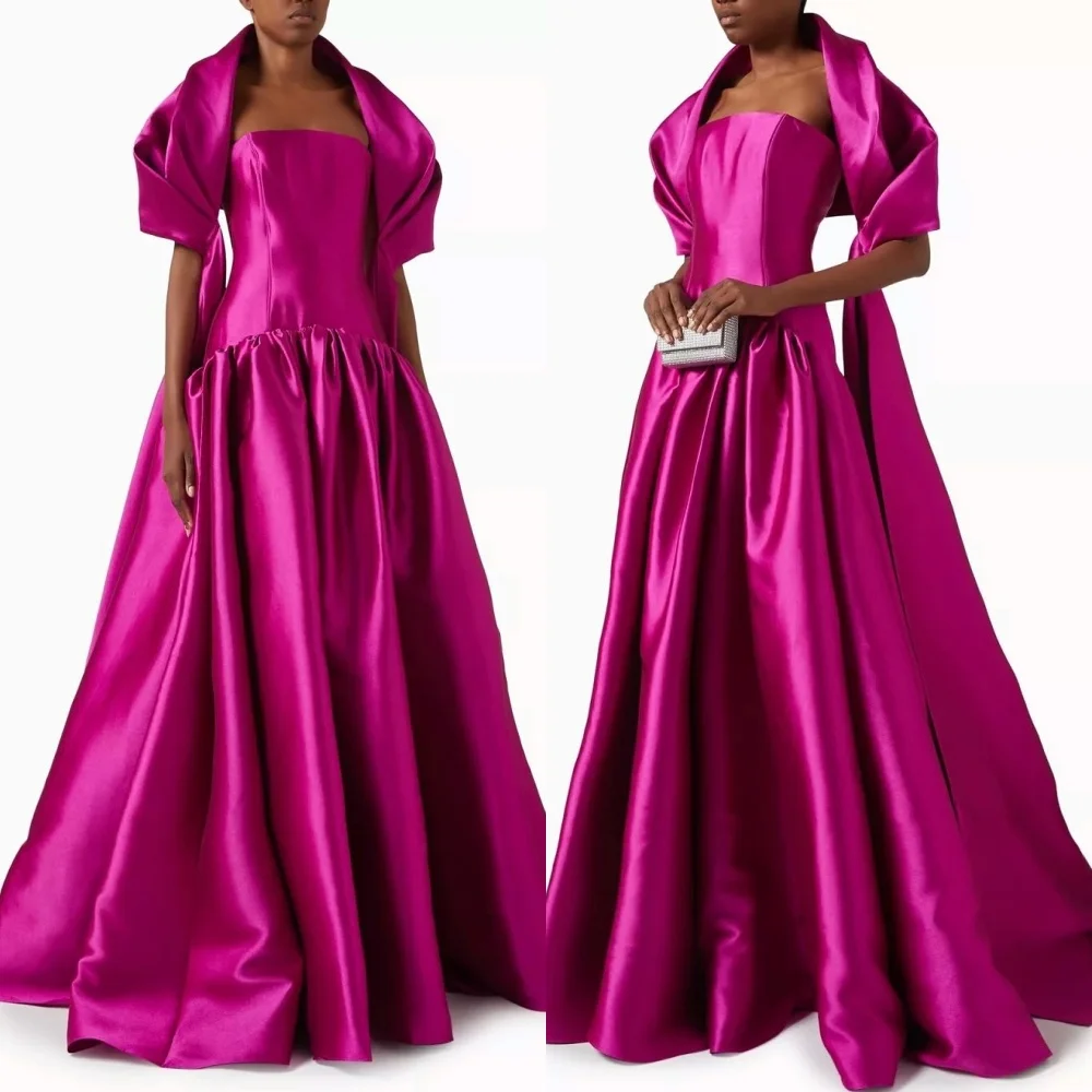 

Вечернее платье Charmeuse по индивидуальному заказу, шикарная шаль, длинные платья трапециевидной формы, вечернее платье высокого качества на заказ