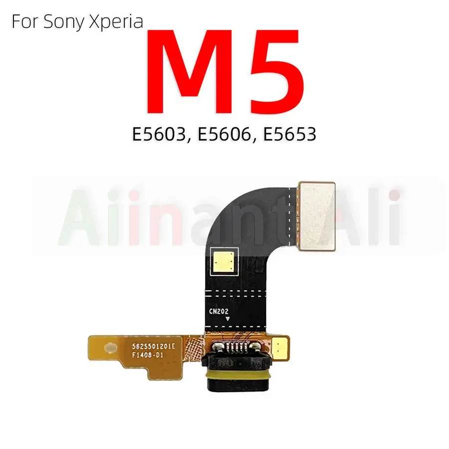 AiinAnt USB Dock conector de carga puerto cargador Cable flexible para Sony Xperia L1 L2 L3 L4 M4 M5 XA XA1 XA2 Plus Compact Premium