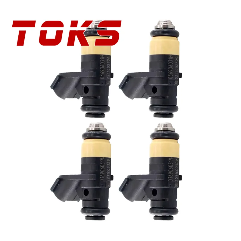 

4шт. 036906031 M ТОПЛИВНЫЙ ИНЖЕКТОР подходит для Audi A2 Skoda Fabia VW SEAT IBIZA POLO 9N FABIA 99-08 1.4 16V A2C 59513164