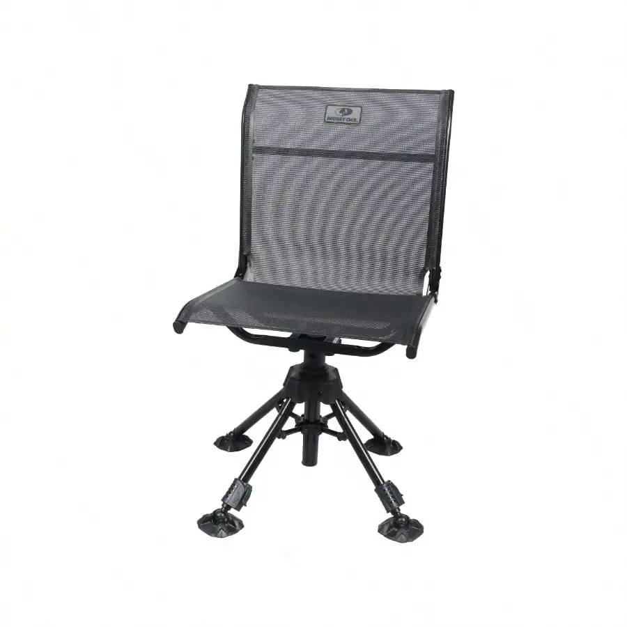 

Louvered Chair, 360° Swivel, Adult Size, Unisex, Black