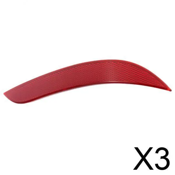 

Отражатель заднего бампера, красный пластиковый светильник в сборе для E60 525i 528i 535i, замена внешней безопасности автомобиля