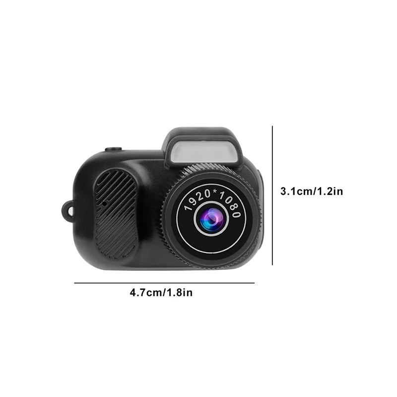 Mini Camera With Screen Indoor Home Outdoor Sport HD 1080p Portable Vintage Very Small Camcorder Video Recorder Support TF Card