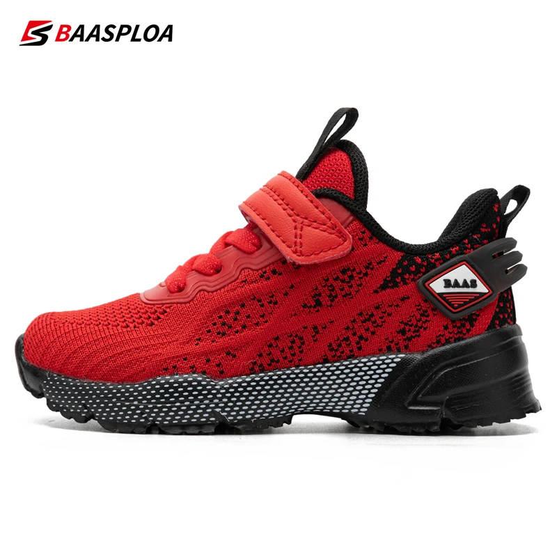 

Baasploa New Children Sport Sneakers Running Shoes Comfortable Kids Tenis Shoes Boys and Girl Lightweight Sports Shoes