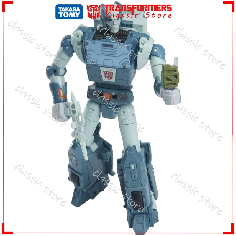 In magazzino trasformatori classici giocattoli serie Studio classe Deluxe 12CM SS-86-02 Kup Cybertron Autobots Action Figures da collezione