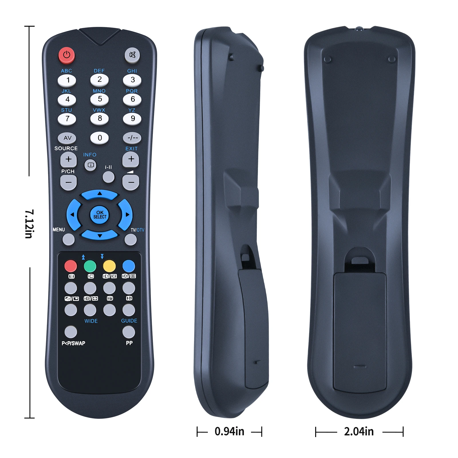 جهاز تحكم عن بعد لـ Techwood NATUS ، X832A ، 121AV ، GOODMANS ، LD4262D ، VESTEL ، حلول صوتية ، LCD26761HDF