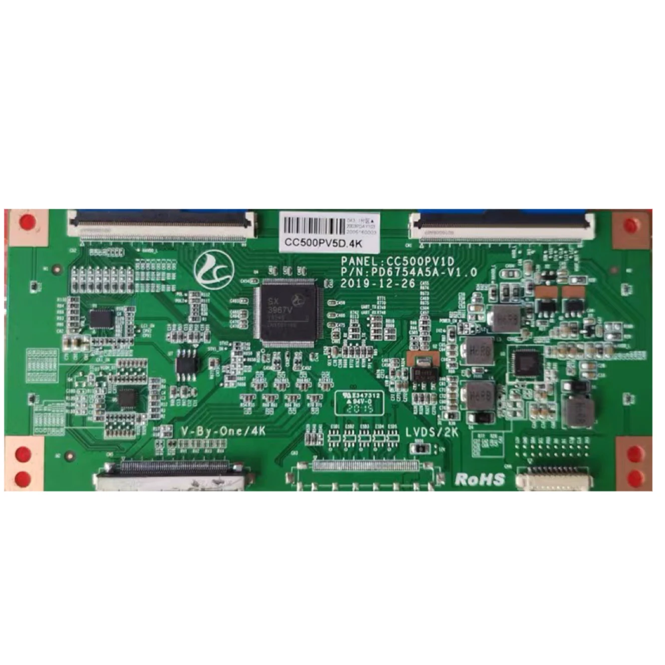 CC500PV5D 4k T-CON CC500PV1D PD6754A5A-V1.0 or N2TP500UHDPV1D-T_A0 2k Screen logic board