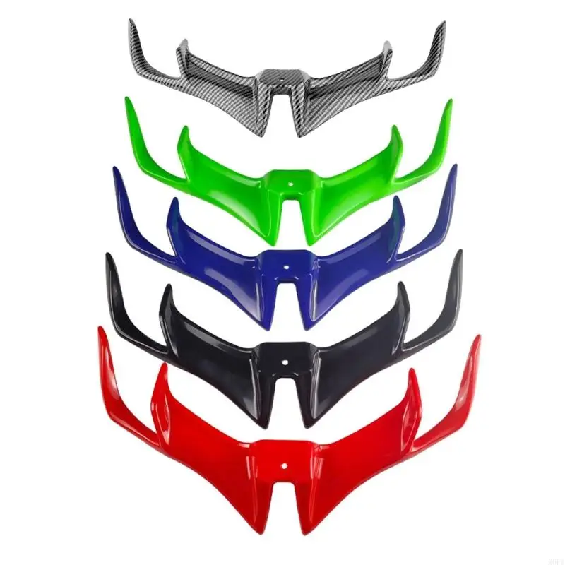 Motorcycle Front Fairing Winglets Aerodynamic Wing Cover Trim Spoiler Winglets Body Work Fairing for Most Motorbike