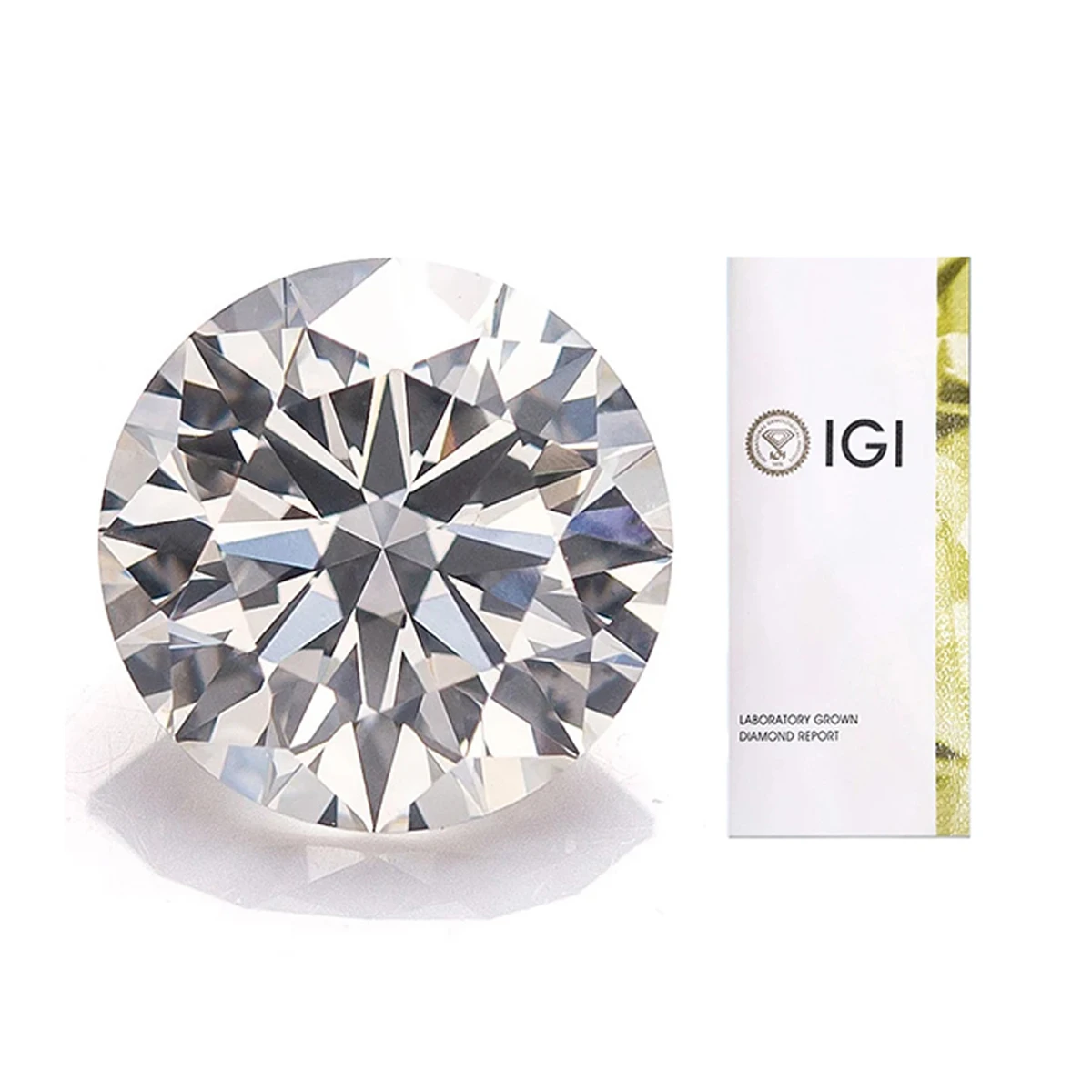 F/G 0.3-3.0CT Lab Grown Diamond Round Brilliant Cut VS Clarity Loose Diamond IGI Certificate CVD HPHT Lab Diamond Custom Shape