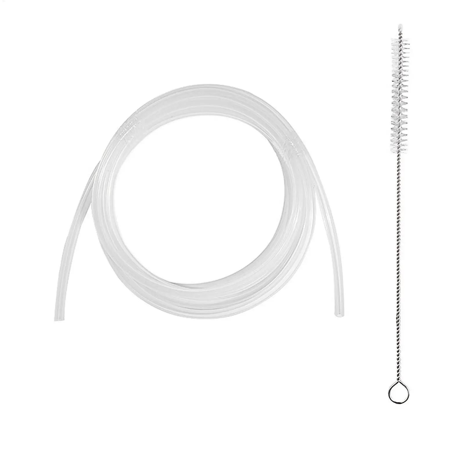 2m Milk Hose Tube with Cleaning Brush Kit Fully Automatic Coffee Machine Milk Tube Milking Inner diameter is 3 mm Attachments