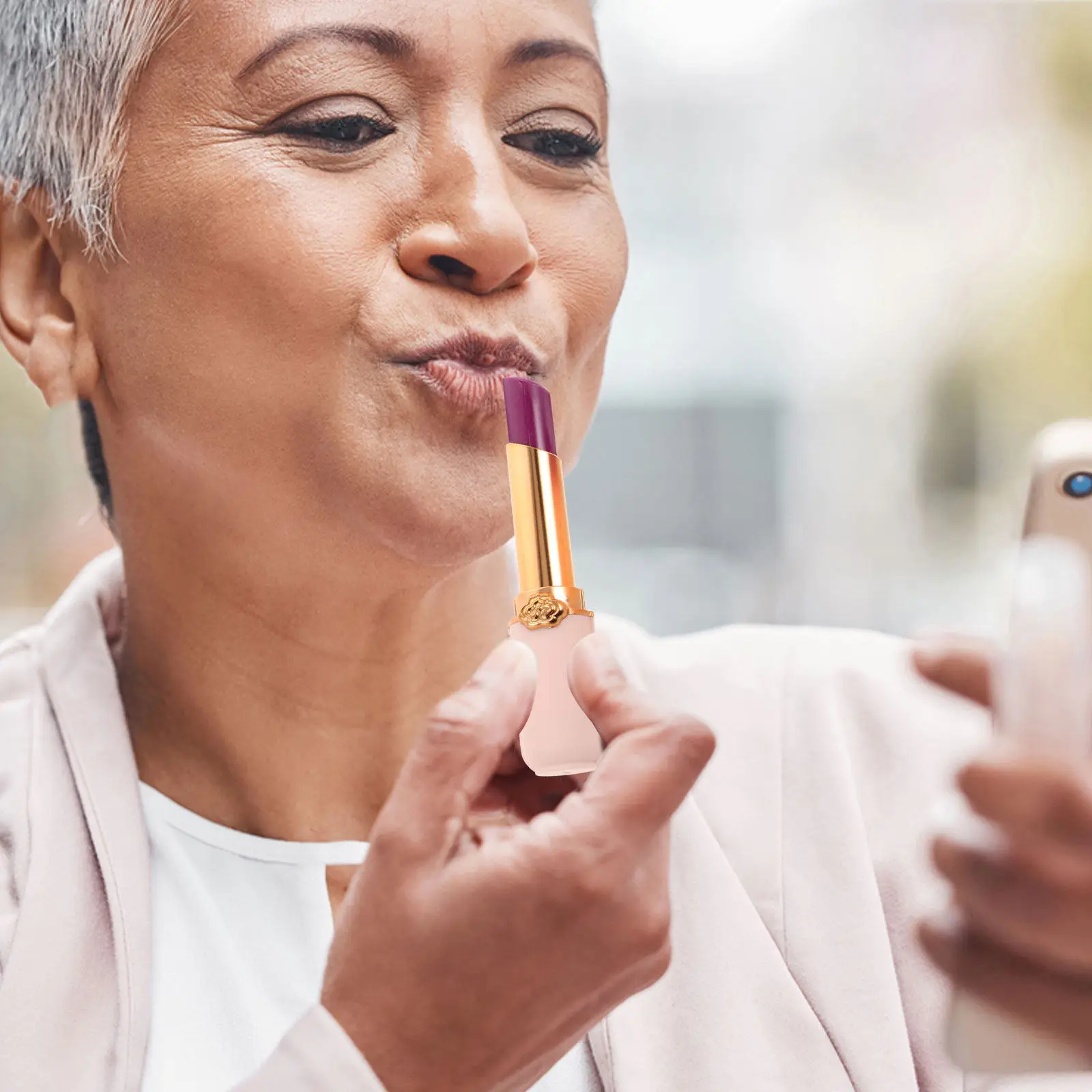 Druivkleurveranderende Jelly Lip Balm Veelzijdig dagelijks gebruik Hydraterende liptint Vlekvrij Langdurige lippenstift voor vrouwen