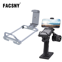 Aluminum Transmitter Protector Frame Bracket With Phone Mount Holder For Flysky Noble NB4 Pro NB4 Lite NB4+ Upgrade Parts