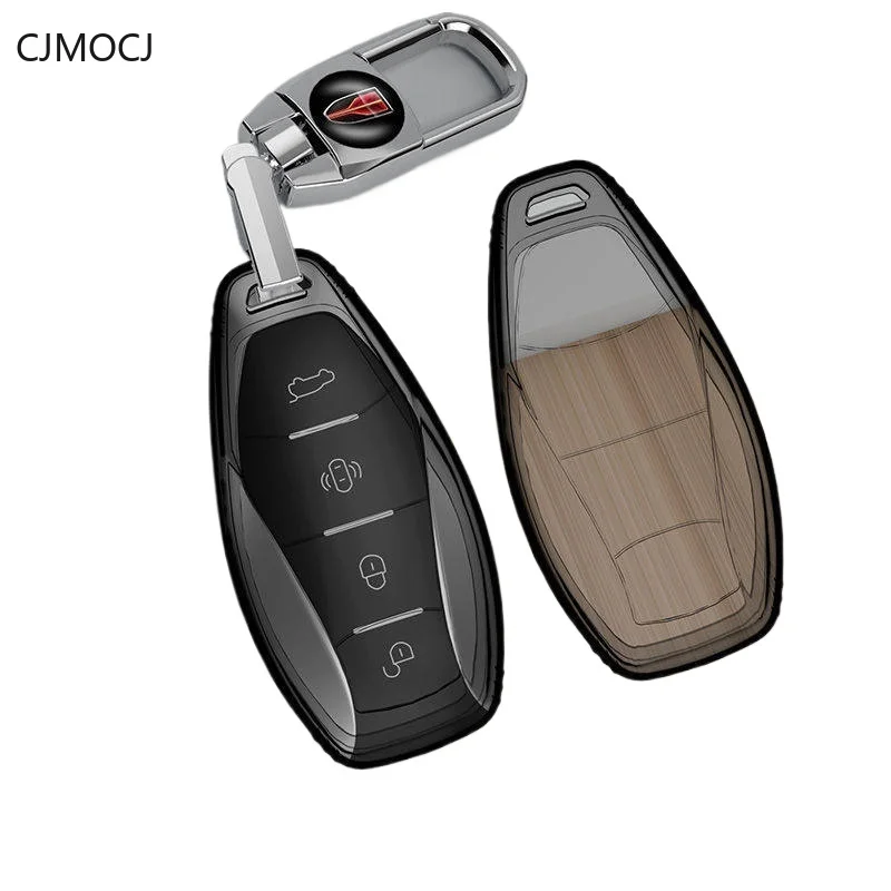 

Premium TPU Key Cover Case for Hongqi H5 / HS5 / H9 / EHS9 / HS7 / HS3 (2025) - Protective Key Fob Shell Keychain